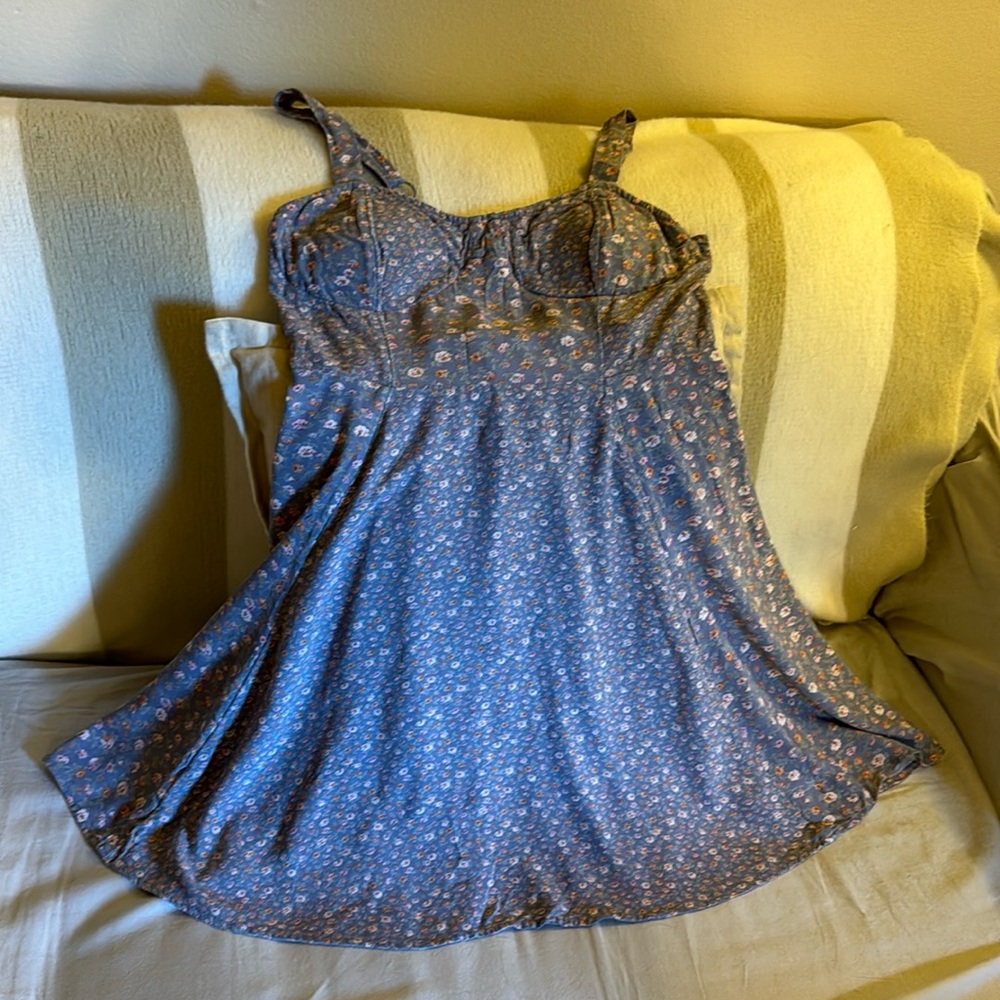 American Eagle Floral Mini Sundress